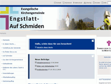 Tablet Screenshot of engstlatt-evangelisch.de